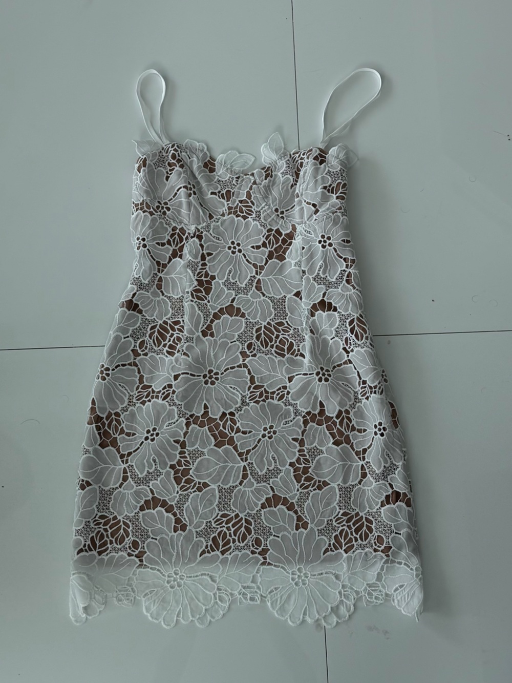 Elsie Lace Mini Dress NWT